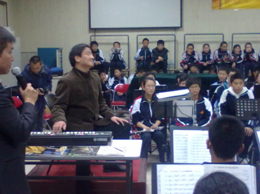北京109中学AG真人示范乐团大师班活动圆满结束