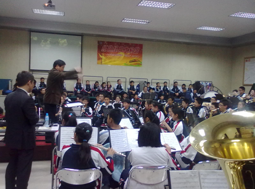 北京109中学AG真人示范乐团大师班活动圆满结束