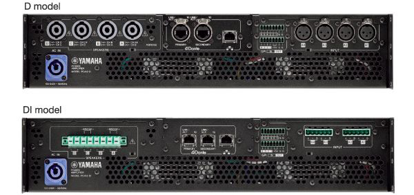 新型网络功放PC系列D/DI型号：通过集成强大的矩阵功能和Dante连接方式，提供高灵活性和可扩展性